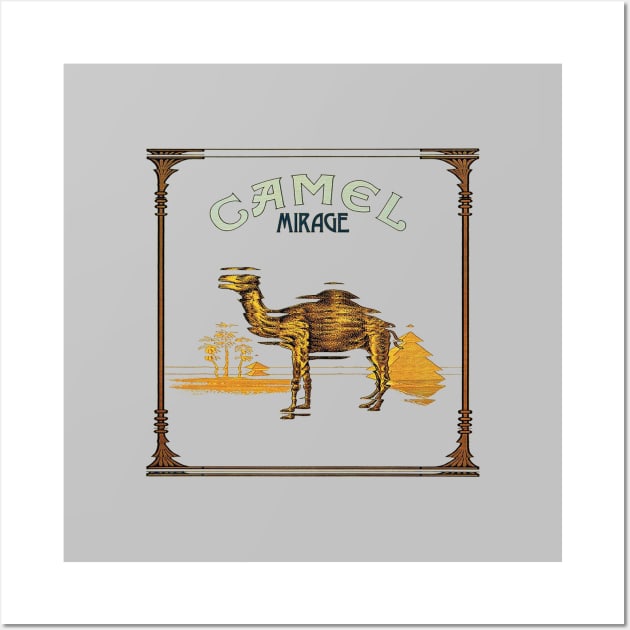 Camel Mirage Band Wall Art by fitorenggar